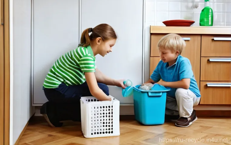 재활용 가능한 소재와 불가능한 소재 - **Prompt:** A thoughtful young to middle-aged Russian woman, dressed in a comfortable, casual sweate... 재활용 가능한 소재와 불가능한 소재 - **Prompt:** A thoughtful young to middle-aged Russian woman, dressed in a comfortable, casual sweate...